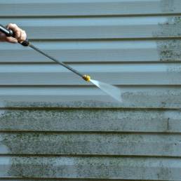 power washing siding